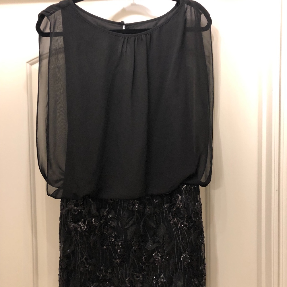 Aidan Mattox Black Dress